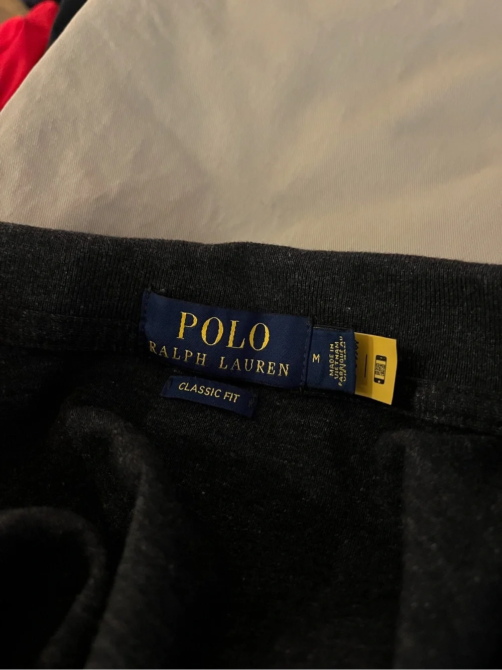 Polo by Ralph Lauren Men's Classic Charcol Polo Shirt